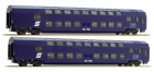 47001 LS Models Set of 2 Double deck Sleeping cars type WLABm